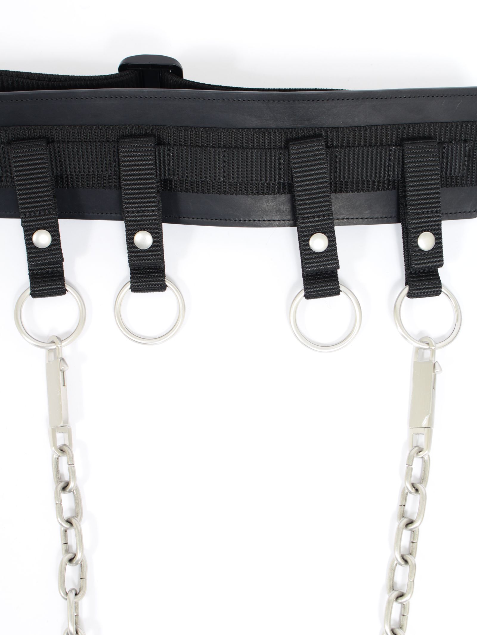 【26SS】スーサイド チェーン ベルト / SUICIDE BELT / ブラック