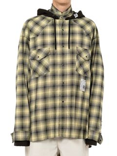 【25SS】スウェット フーディー ロングスリーブ シャツ / SWEAT HOODIE L/S SH / イエロー