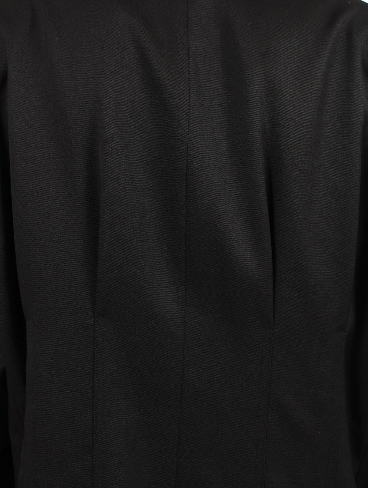 【25AW】"タトゥー" プリント テーラード ジャケット / "TATTOO" PRINTED TAILORED JACKET / ブラック