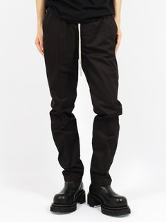 【26SS】ドローストリング スリム ロング サルエルパンツ / DRAWSTRING SLIM LONG / ブラック