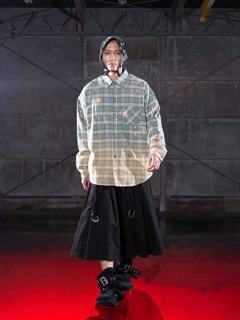 【26SS】コットン ベルテッド レッグウォーマー "ペンタグラム" / COTTON BELTED LEG WARMER 'PENTAGRAM / ブラック