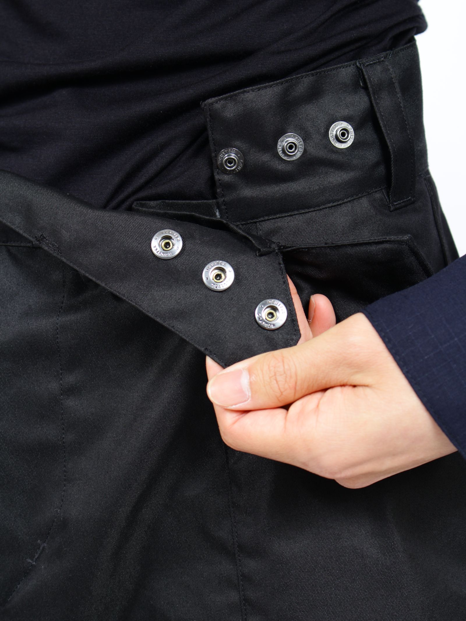 【26SS】シャンブレー 6 ポケット パネル ショーツ ショートパンツ / Chambray 6 Pocket Panel Shorts / ブラック