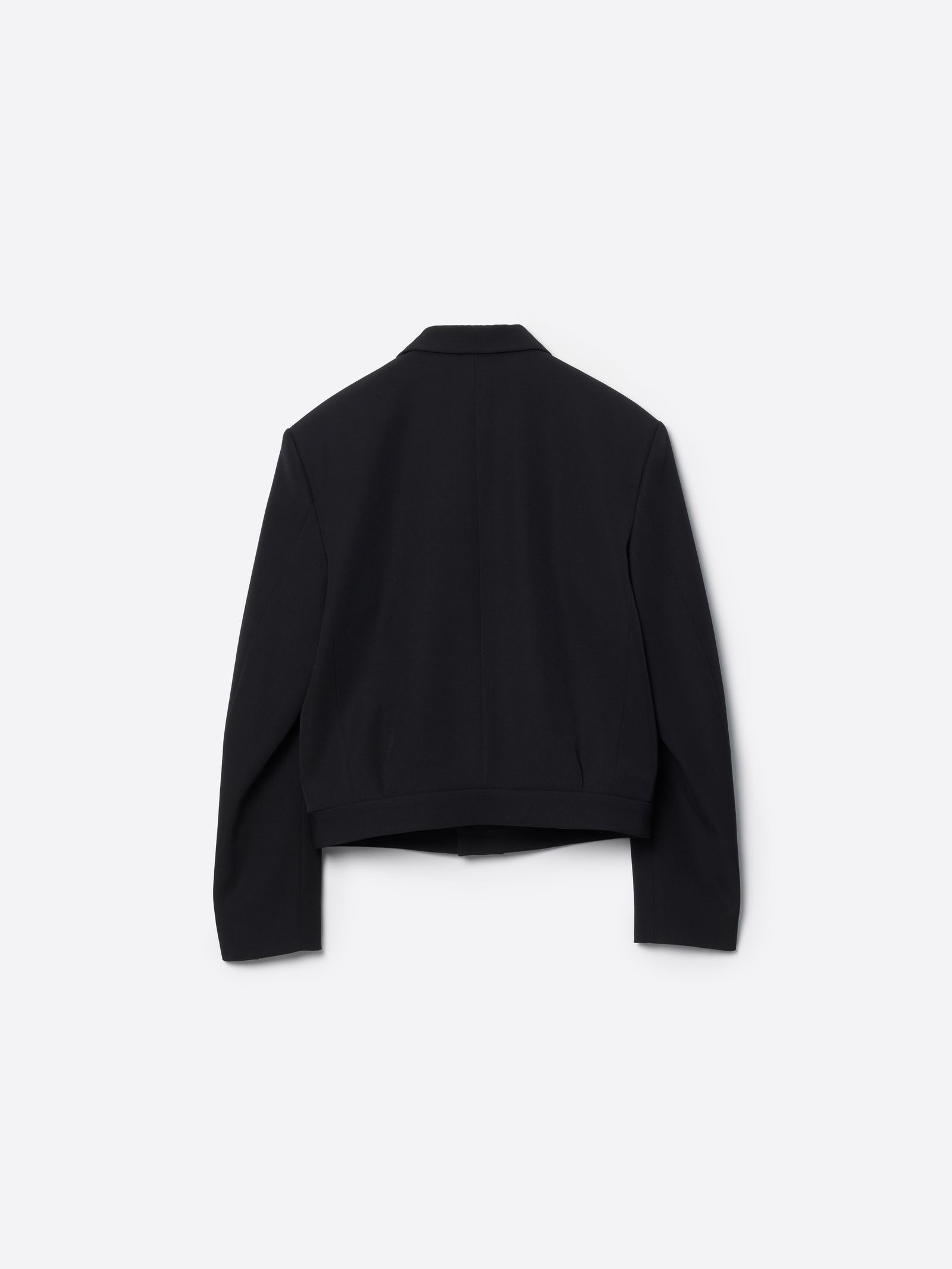 【26AW】ヘビー ウール スペンサー ジャケット / HEAVY WOOL SPENCER JACKET .16 / ブラック
