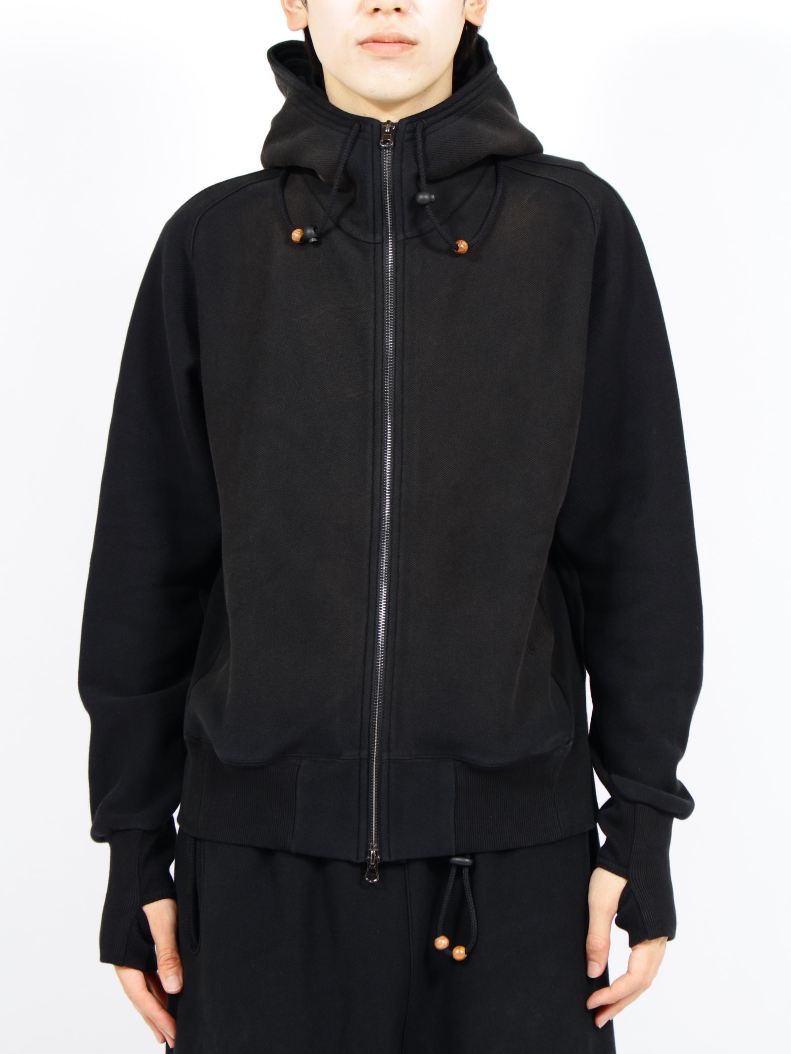 【26SS】グワイ マスク フード / GWAI MASK HOOD / ブラック