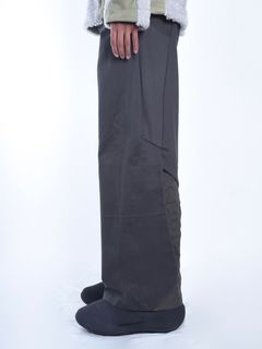 【24AW】スキン パンツ / SKIN PANTS / グレー