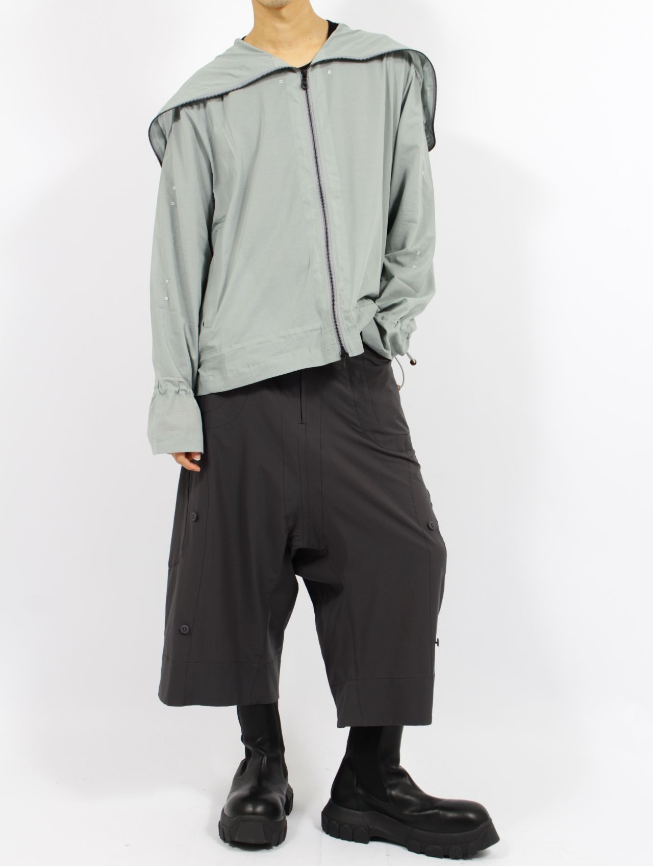 【25SS】テルテルボウズ フーディー パーカー / TRTRBZ HOODIE / ブルーグレー