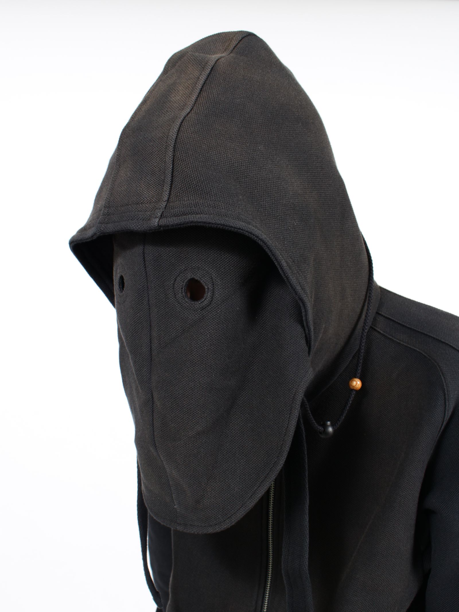 【26SS】グワイ マスク フード / GWAI MASK HOOD / ブラック