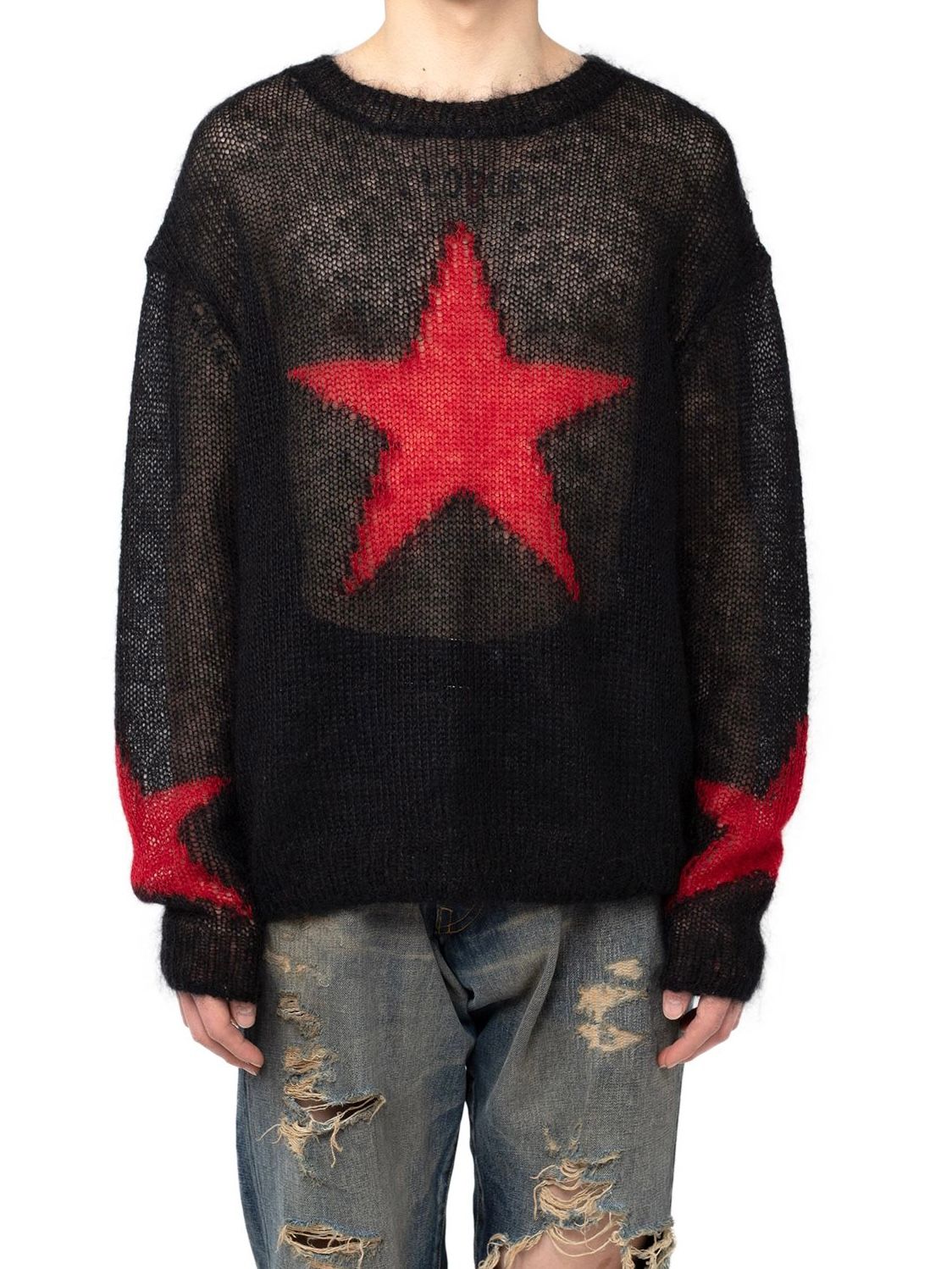 8on8 22aw red star knit ニット sullen-