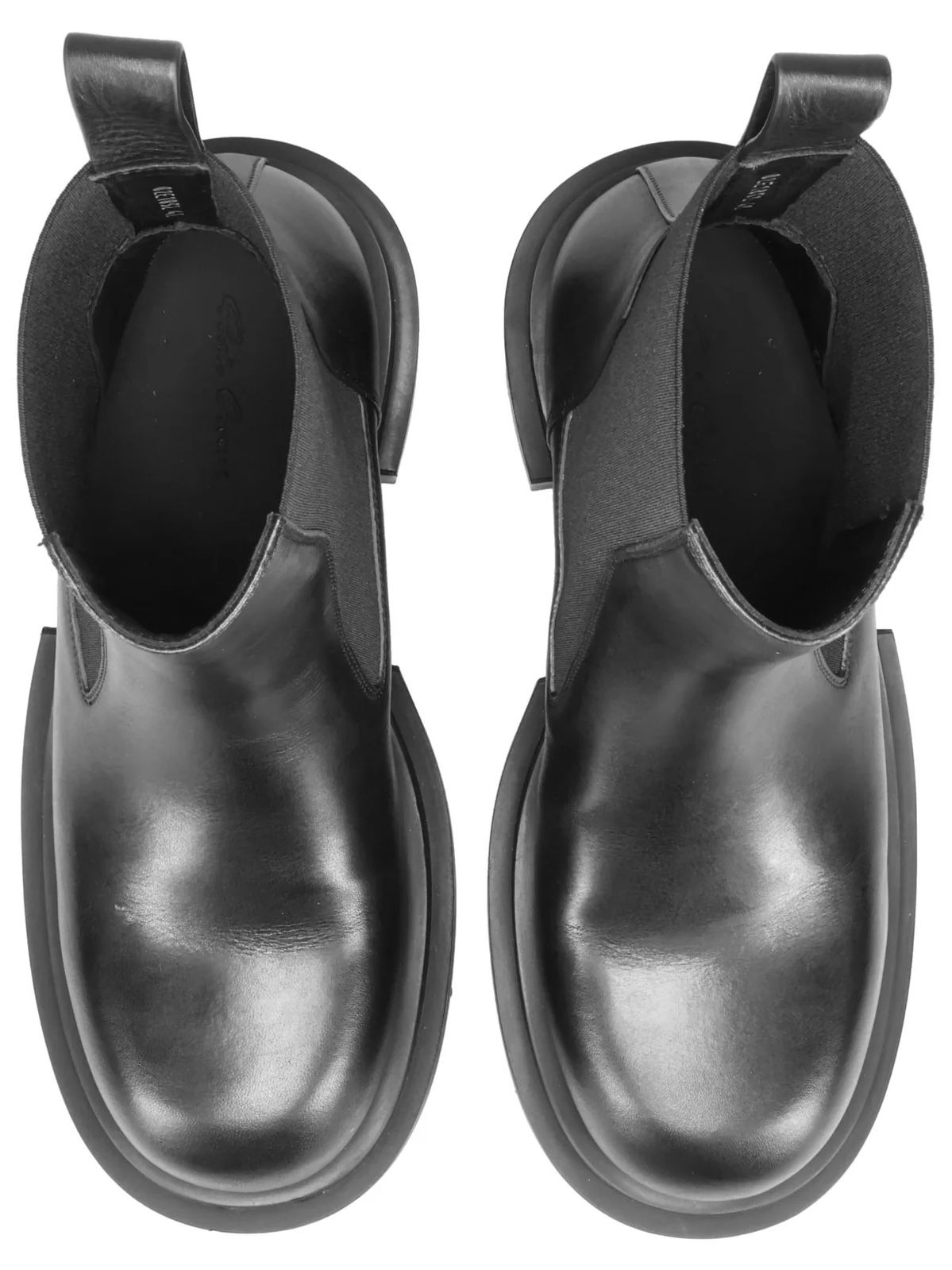 RICK OWENS - 【25AW】ビートルボウガン レザー サイドゴア