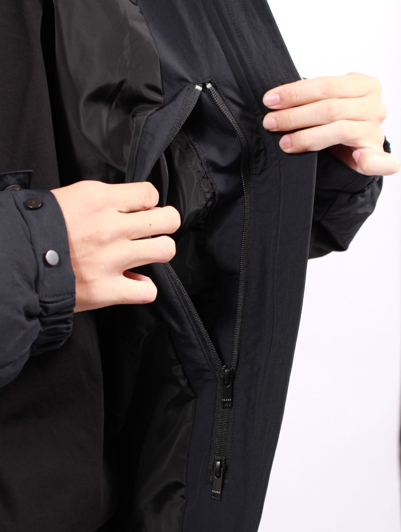 【25AW】ダウンジャケット 刺繍  / DOWN JACKET / ブラック