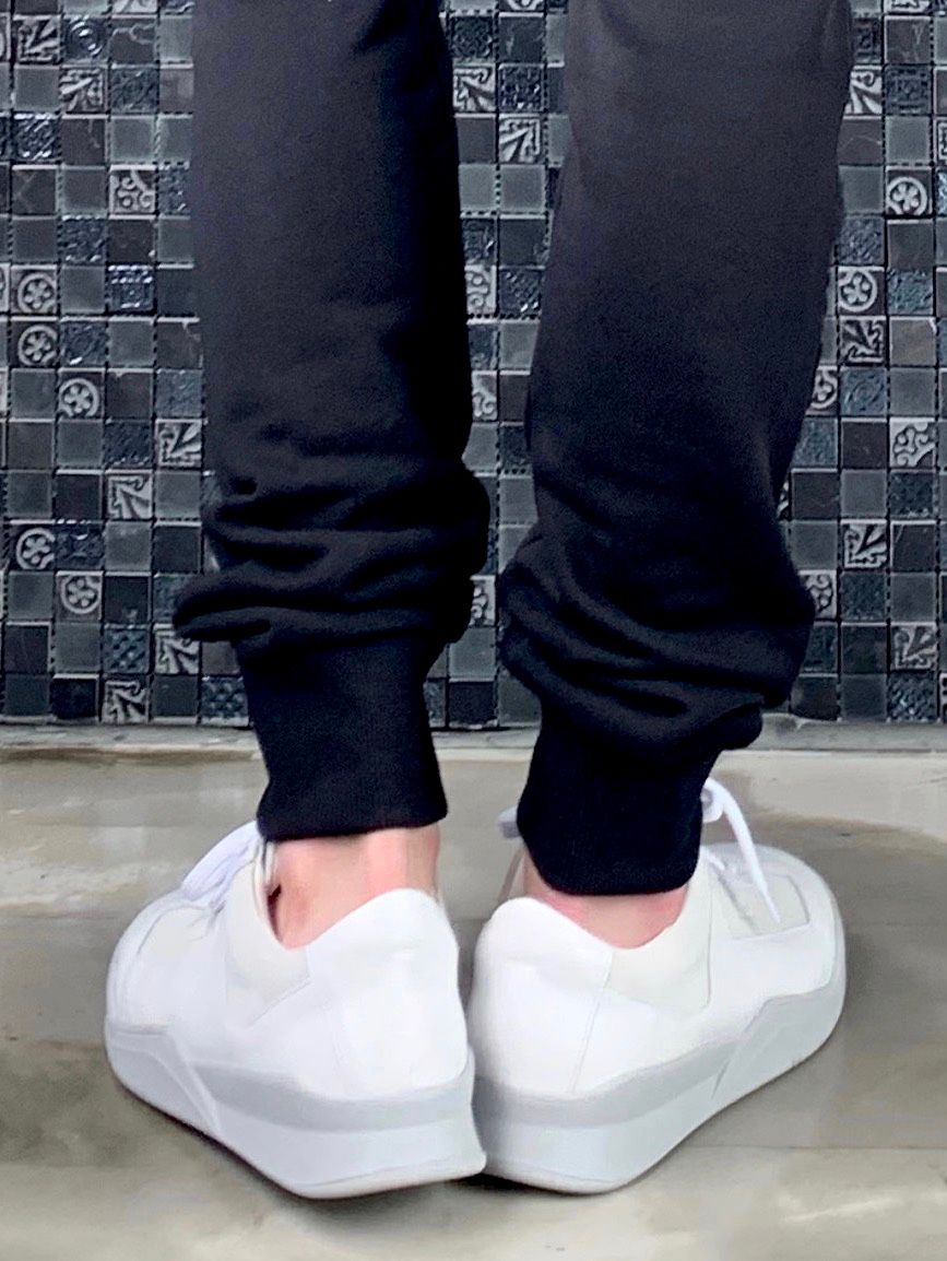 ロートップ レザースニーカー / SHARD SNEAKER / ホワイト