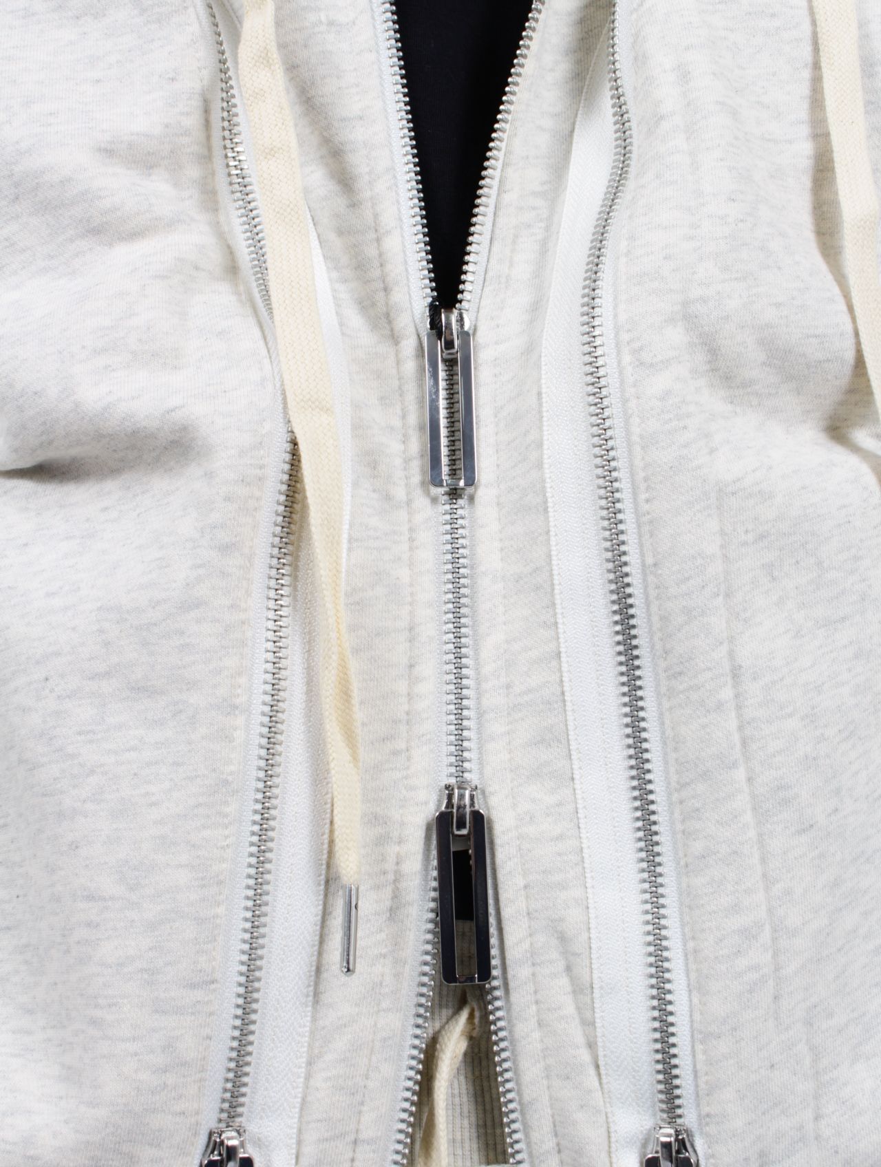 【25SS】ヒドゥン ジップアップ フーディー ジップパーカー / HIDDEN ZIP UP HOODIE / エクリュー