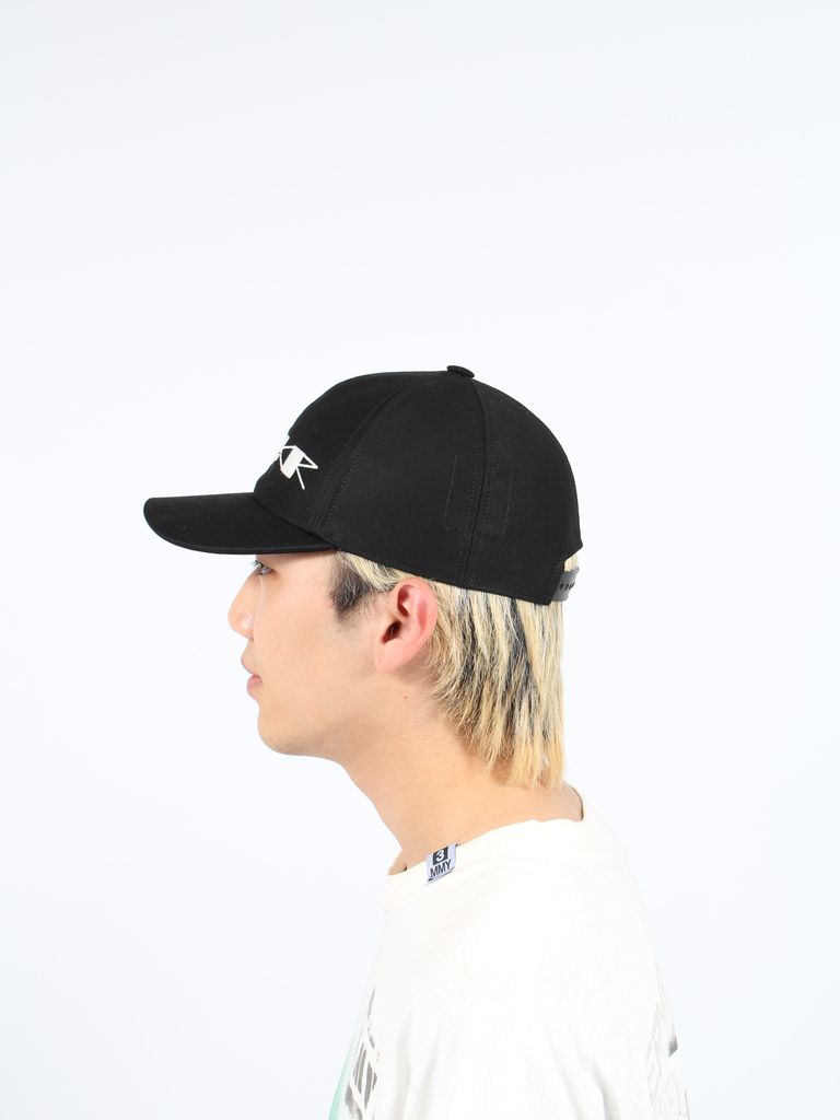 RICK OWENS DRKSHDW - 【24SS】ベースボール 刺繍 キャップ 帽子 
