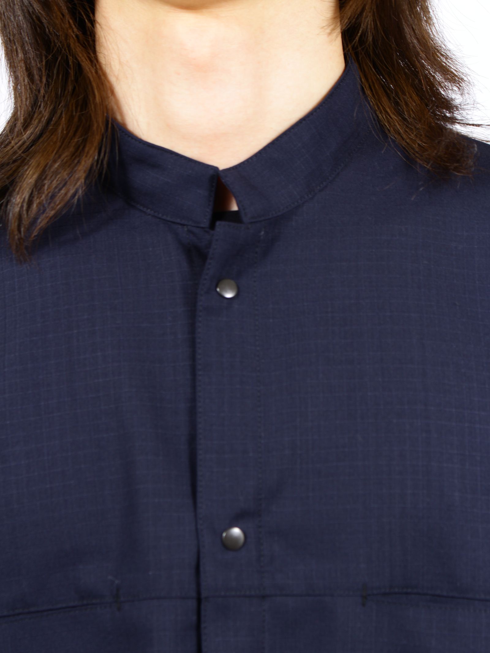 【26SS】ウール マッキーノ シャツ / MACKINAW SHIRTS WOOL / ブラック