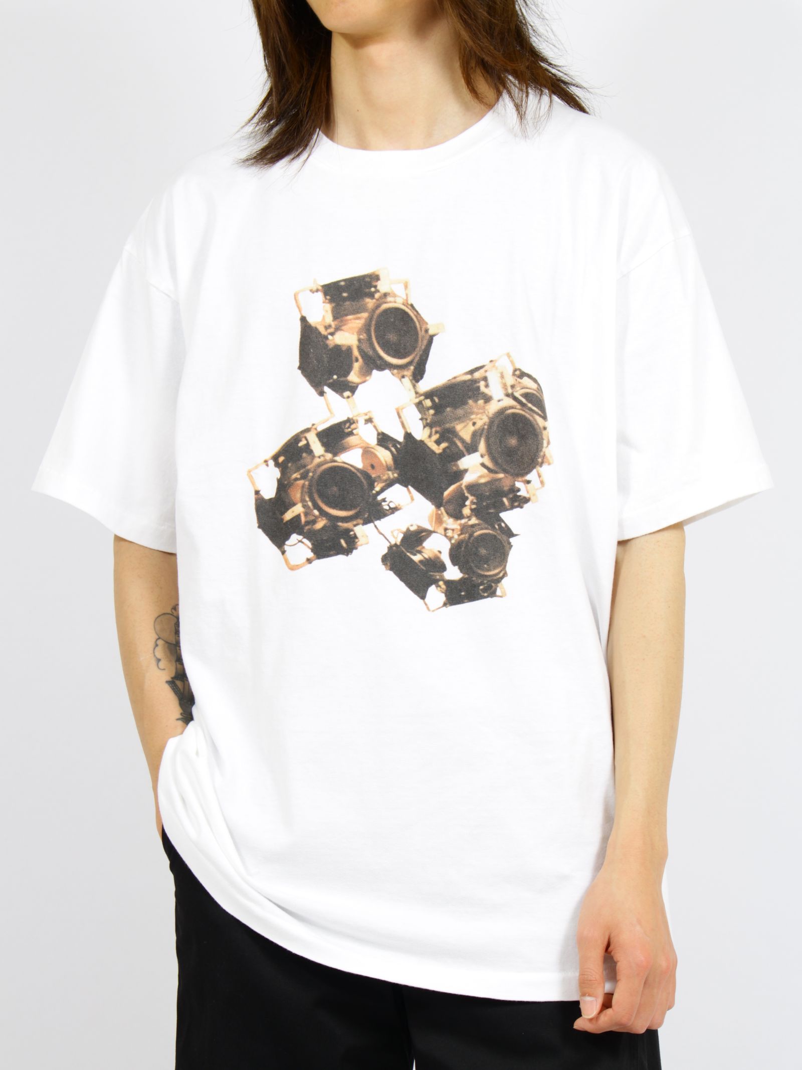 【26SS】音響機材 Tシャツ / SING T-SHIRT / ホワイト