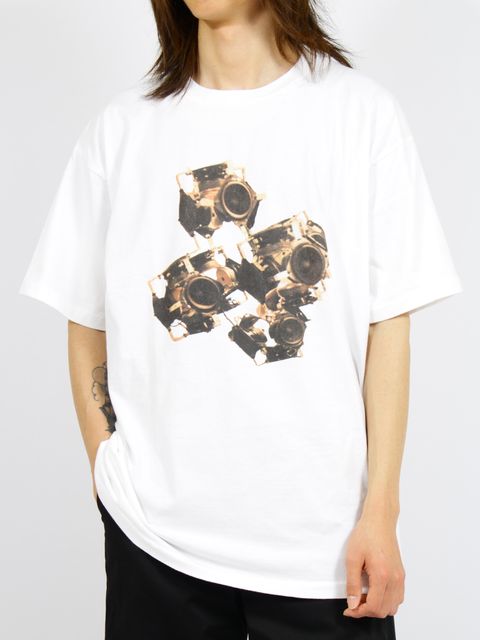 【26SS】音響機材 Tシャツ / SING T-SHIRT / ホワイト