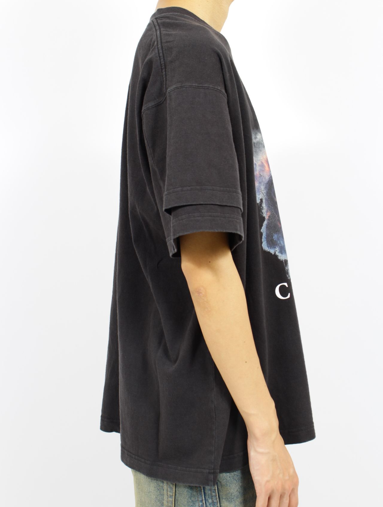 【25AW】映画 オリジナルグラフィック ムービー Tシャツ 半袖 / MOVIE"CLOSE CALL" SWTCHING TEE / ブラック