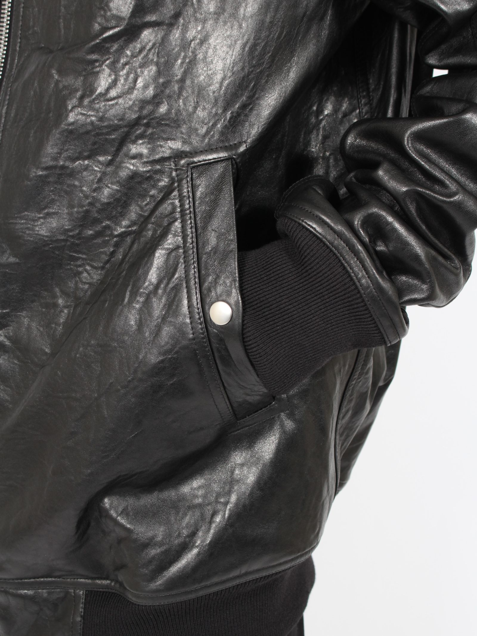 RICK OWENS - 【24AW】クラシック フライト ジャケット