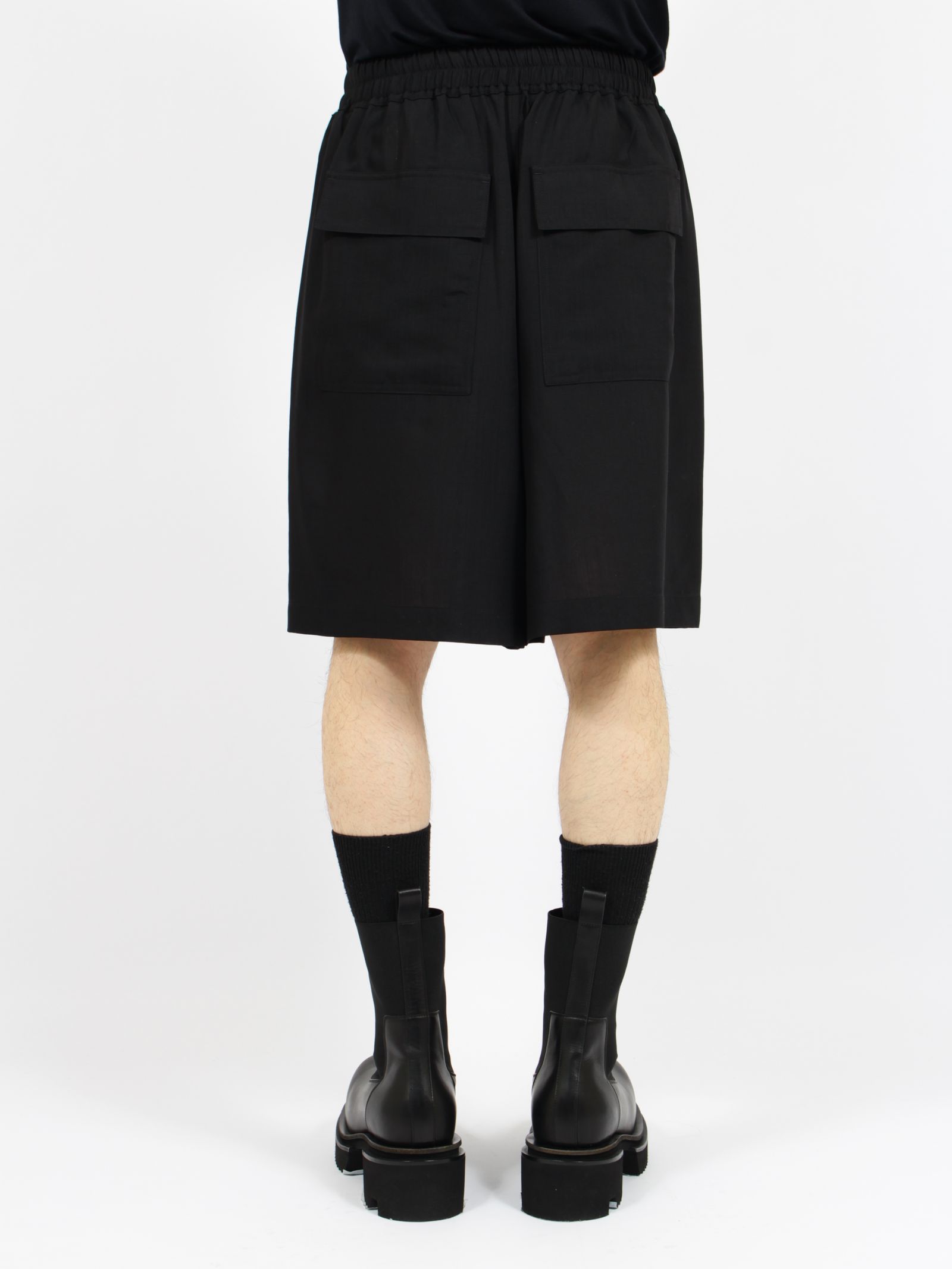 【26SS】キルト ショーツ / KILT SHORTS / ブラック