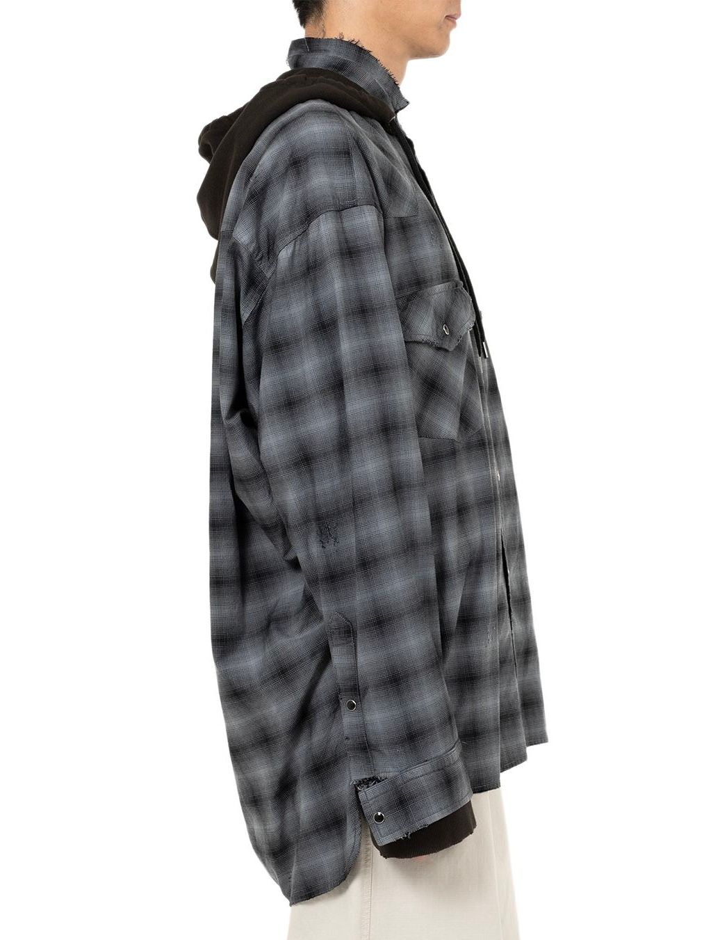【25SS】スウェット フーディー ロングスリーブ シャツ / SWEAT HOODIE L/S SH / グレー