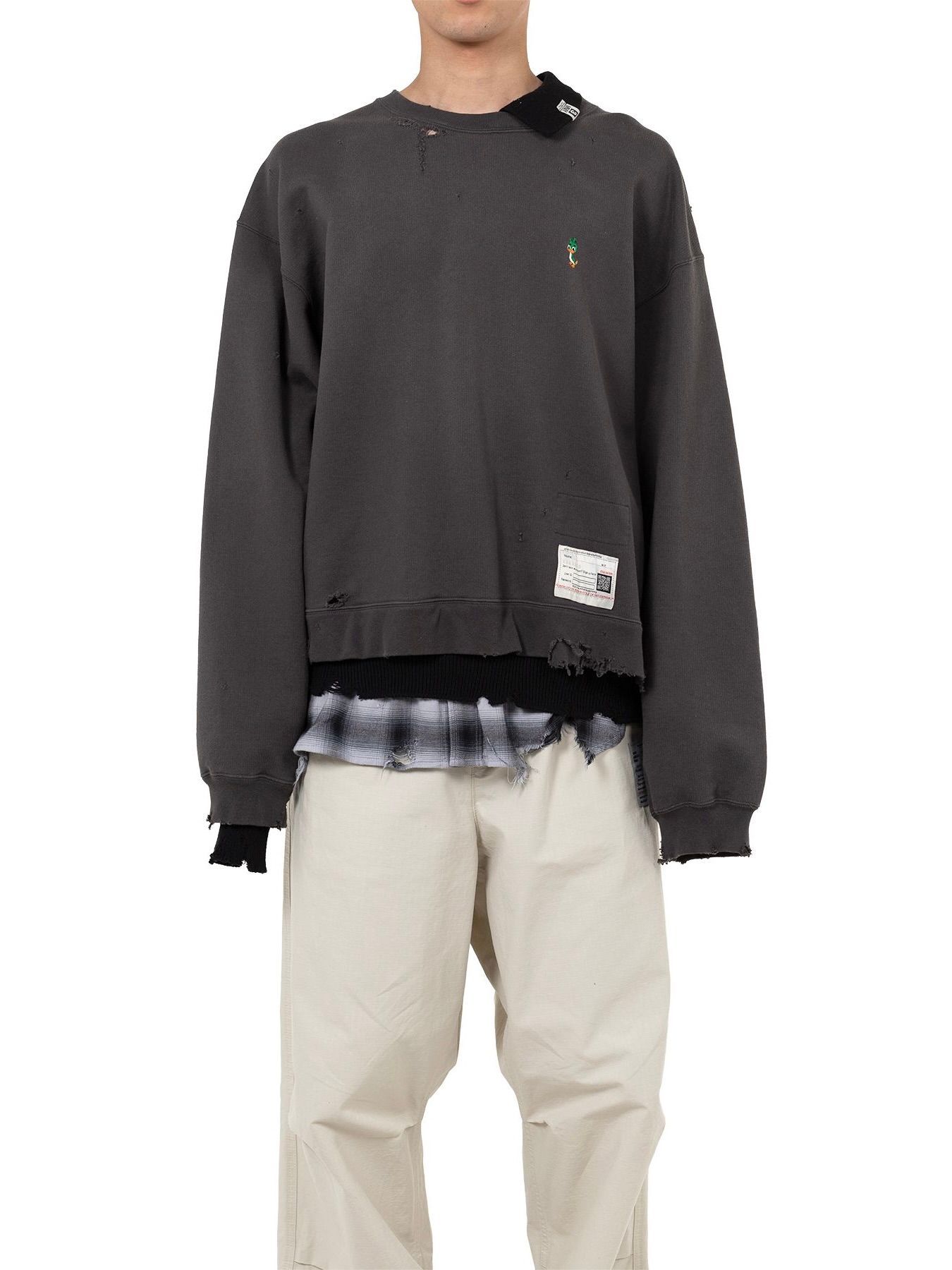 【25AW】トリプル レイヤード プルオーバー / TRIPLE LAYERD PULLOVER / ブラック