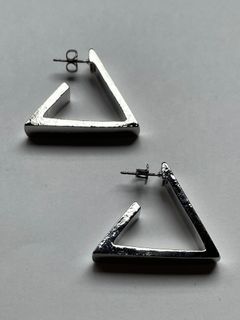トリアングルピアス / シルバー