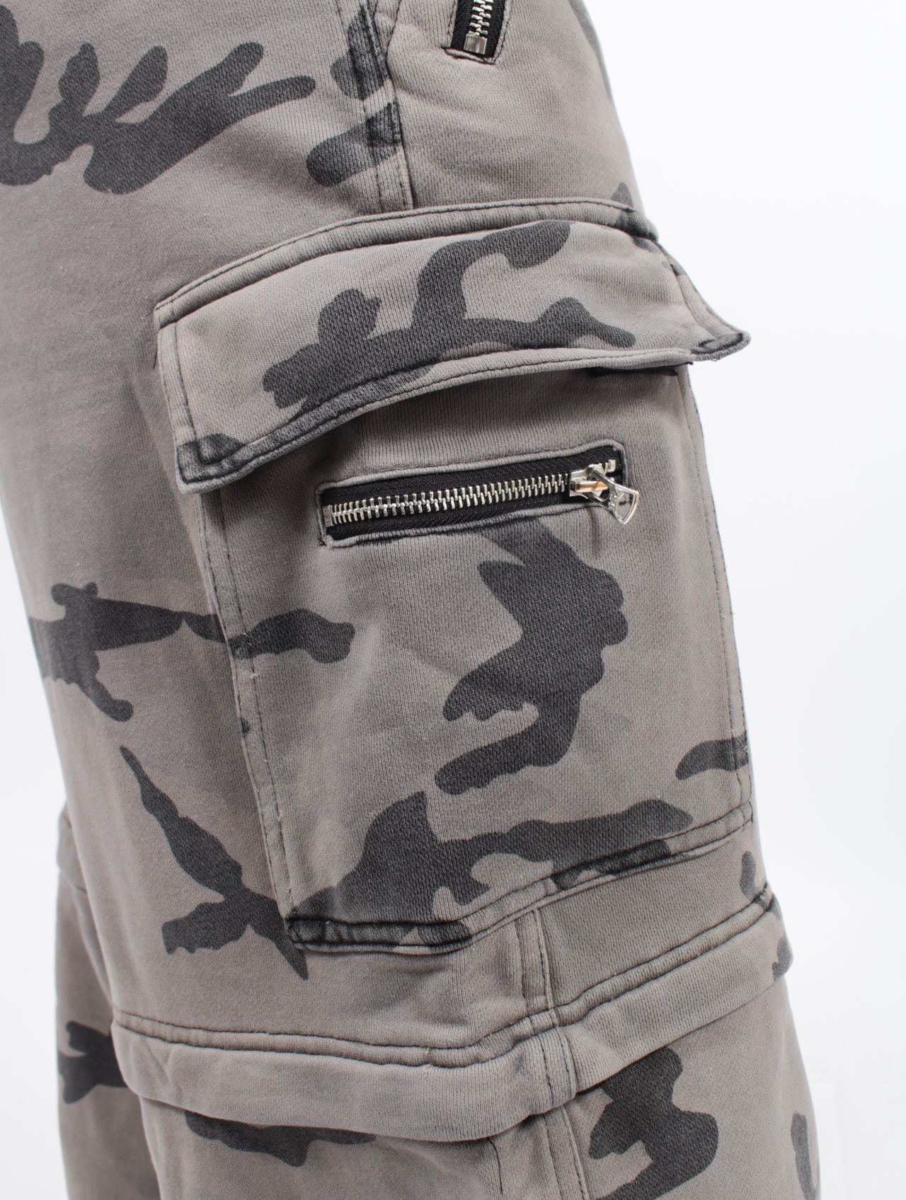 【25SS】カモ ラージ フィット スウェット トラウザー パンツ / CAMO LARGE FIT TROUSER / グリーンカモ