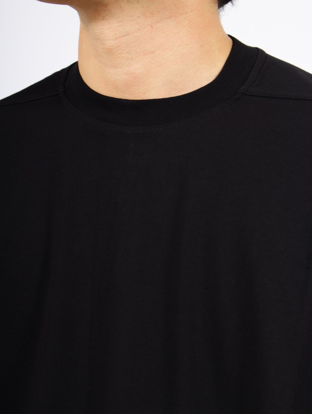 RICK OWENS トミー オーバーサイズ Tシャツ ジャージー Rick Owens Tommy T Oversized Cotton-jersey T-shirt In Black