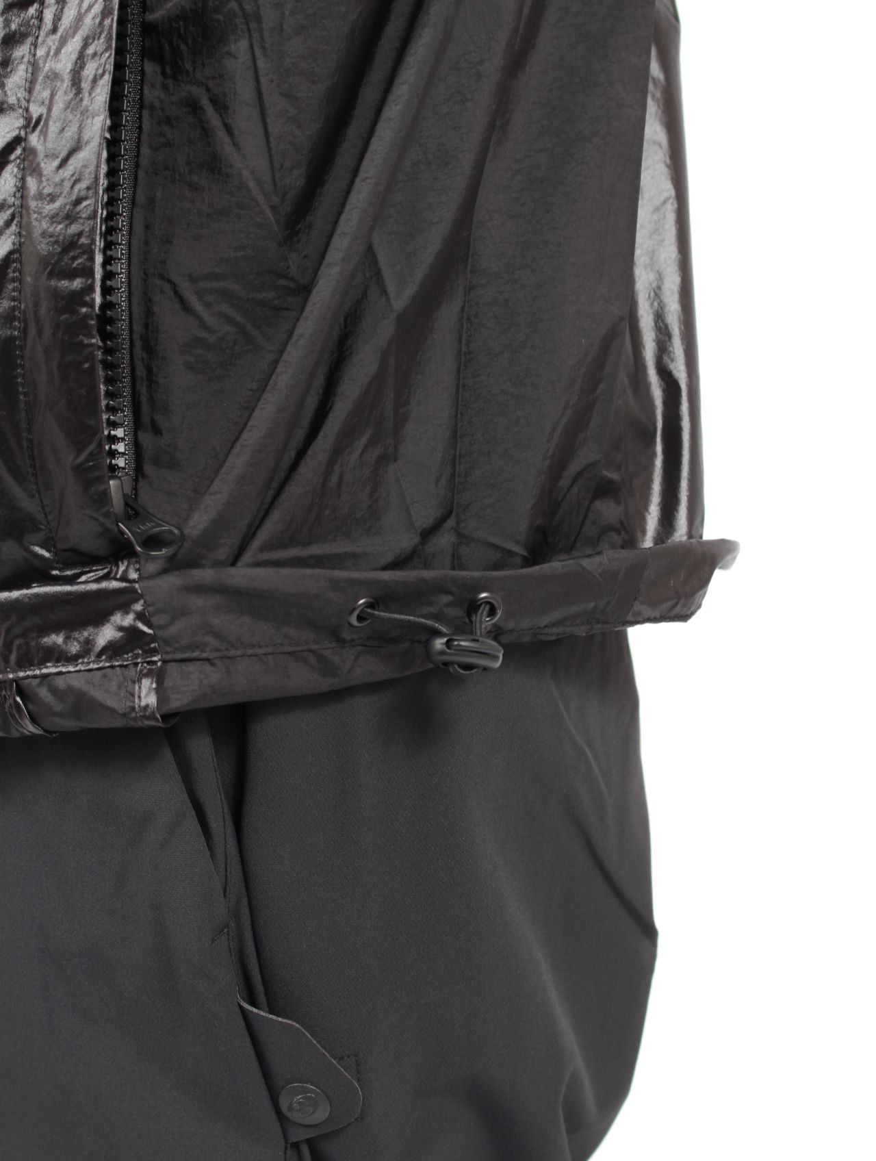 【25AW】シャイニーナイロン ラスター ジャケット / LUSTER JACKET / ブラック