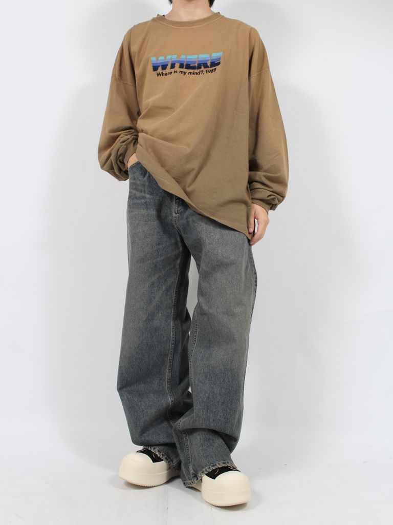 DAIRIKU - 【24AW】ワイド ヴィンテージ デニムパンツ / 