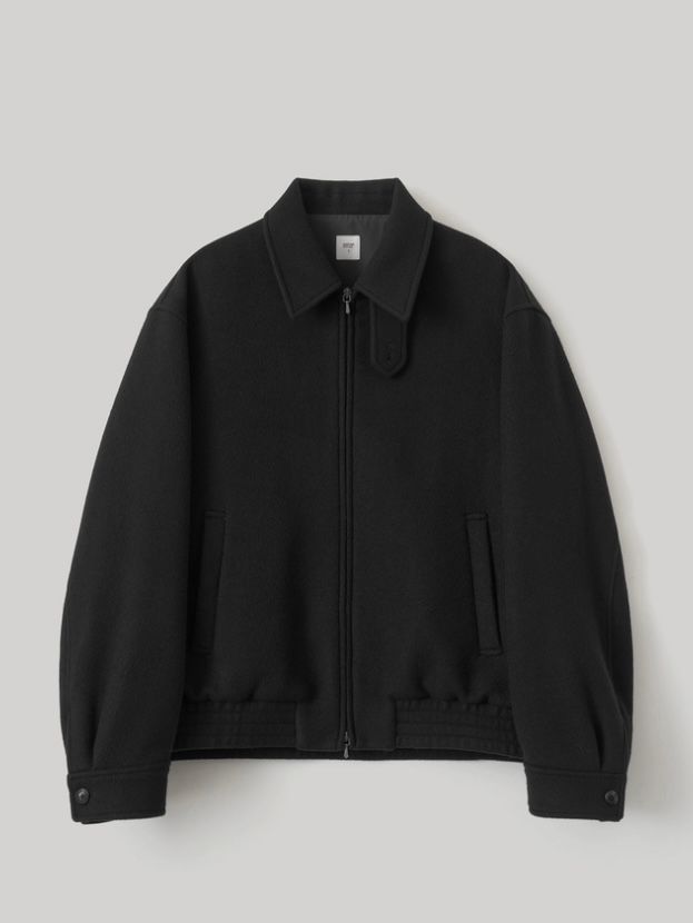 【26AW】ボリューム ブルゾン / VOLUME BLOUSON / ブラック