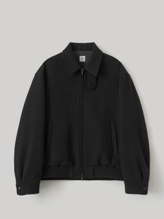 【26AW】ボリューム ブルゾン / VOLUME BLOUSON / ブラック