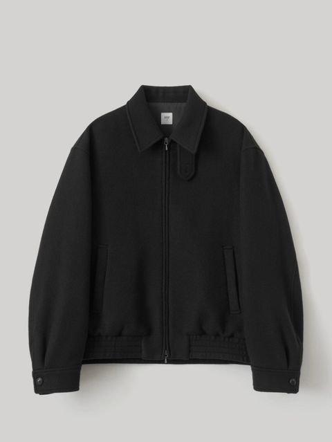 【26AW】ボリューム ブルゾン / VOLUME BLOUSON / ブラック