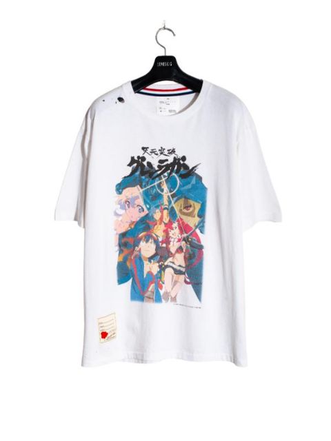 天元突破グレンラガン キービジュアル ティー 半袖 Tシャツ / GURREN LAGANN KEY VISUAL TEE / ホワイト
