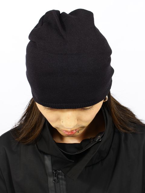 【26AW】ライトウール ビーニー ニット帽 / LIGHT WOOL BEANIE / ブラック