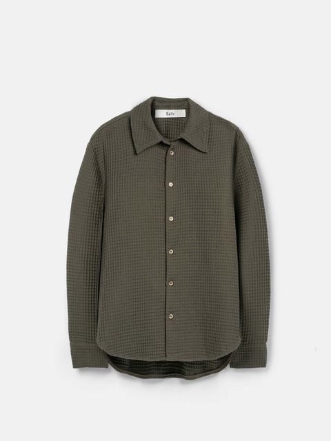 【25AW】 オーザリー シャツ 長袖 / OSEARY SHIRT / パインツリー（カーキ）
