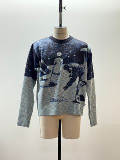 【26AW】クリンガー プルオーバー ニット / KLINGER / ブルー