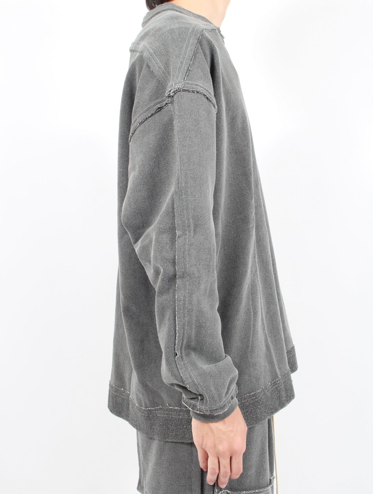 【25AW】ピグメント ロングスリーブ スウェット プルオーバー / PGMNT LSC / グレー