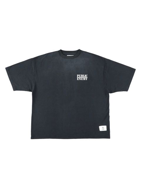 パブリック エネミー Tシャツ / PUBLIC ENEMY T-SHIRT #4 / ブラック