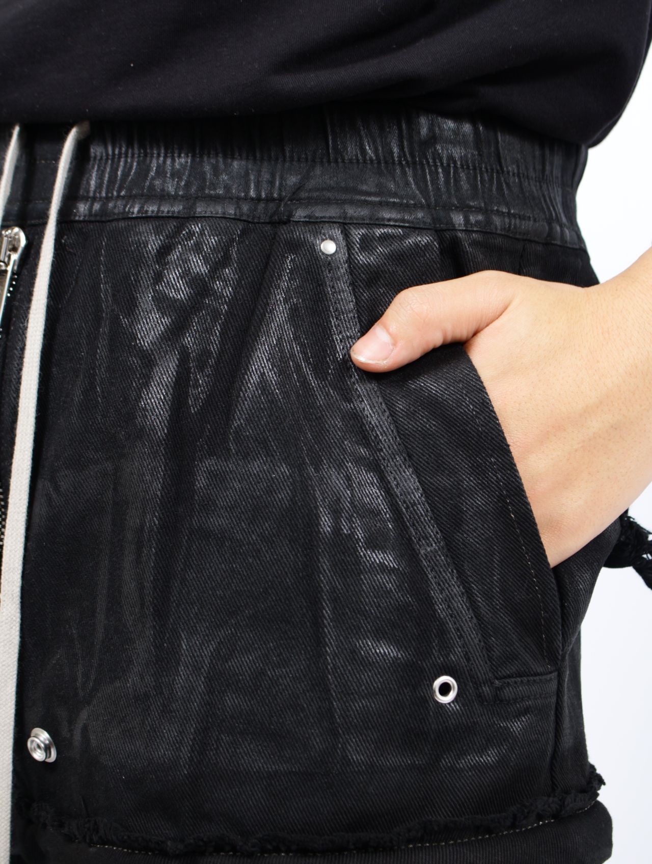 【25SS】インバランスド ダブル カーゴ ジャンボ ベラ / IMBALANCED DOUBLE CARGO JUMBO BELAS / ブラック