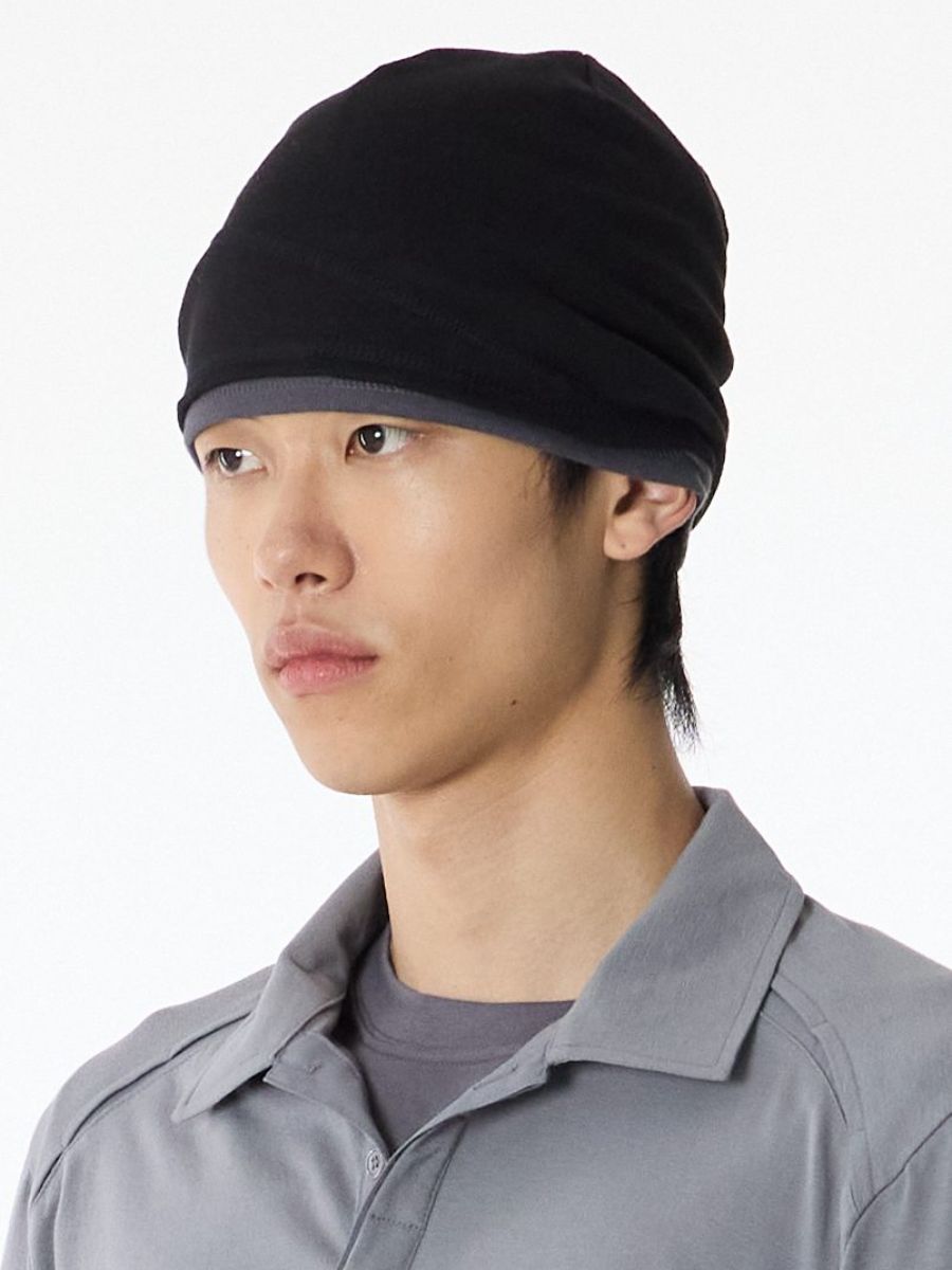 ライト インバース ビーニー ニット帽 / LIGHT INVERSE BEANIE / ブラック SG27SSACBN002