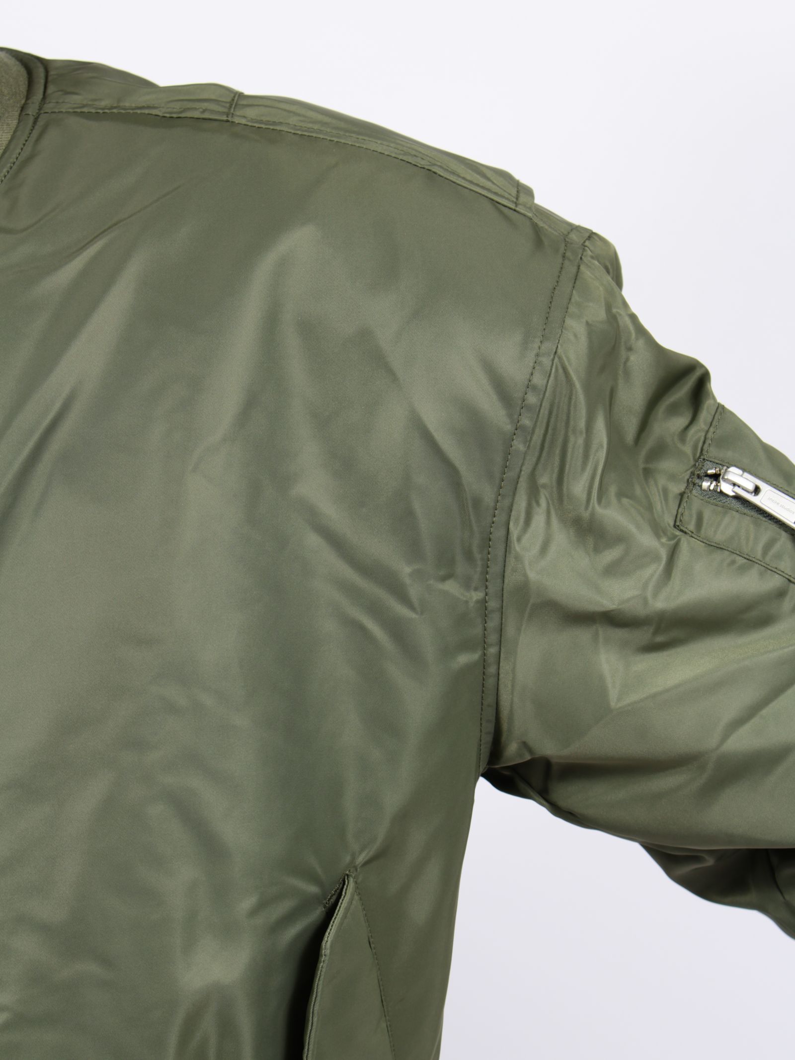 クロップド ブロード ボンバー / CROPPED BROAD BOMBER / KHAKI(カーキ)