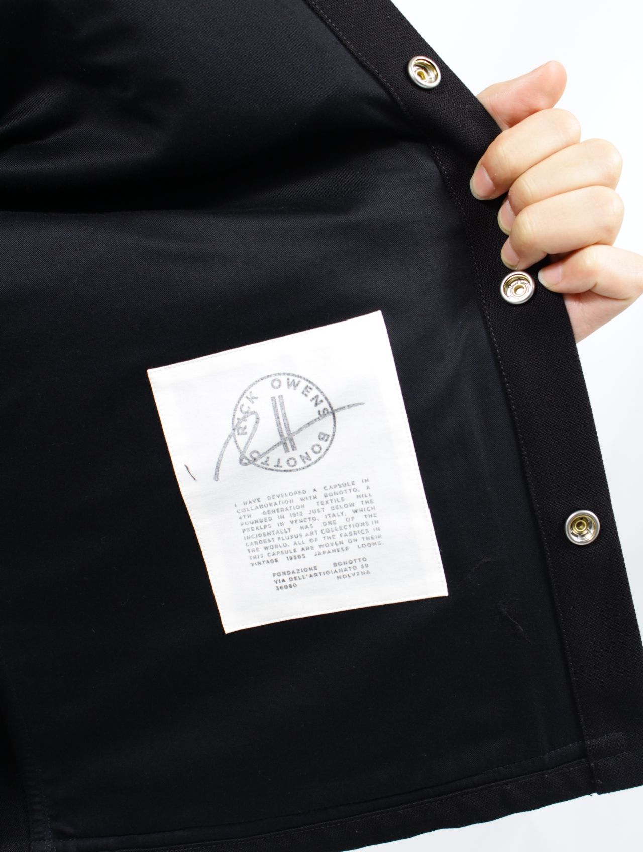 【25SS】ジップアップ ヘッドオン シャツ / HEADON SHIRT / ブラック