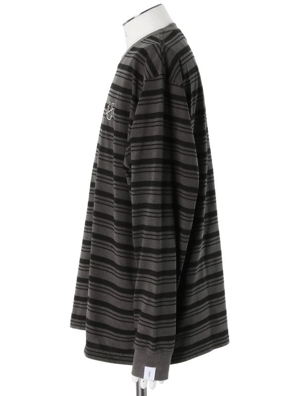 【26AW】  フープ ロングスリーブ Tシャツ / HOOP LONG T / ブラック