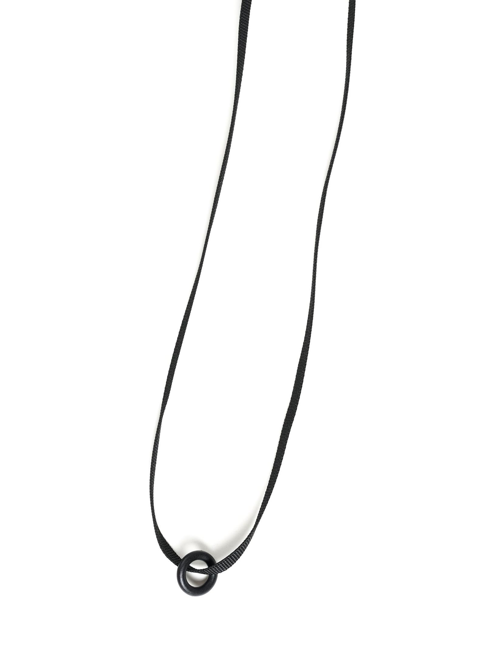 メッシュ ドローストリング バッグ / MESH DRAW STRING BAG (SMALL) / ブラック