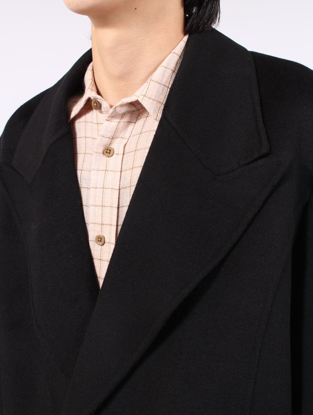 【25AW】 テツ コート / TETSU COAT / シュンガイト(ブラック)