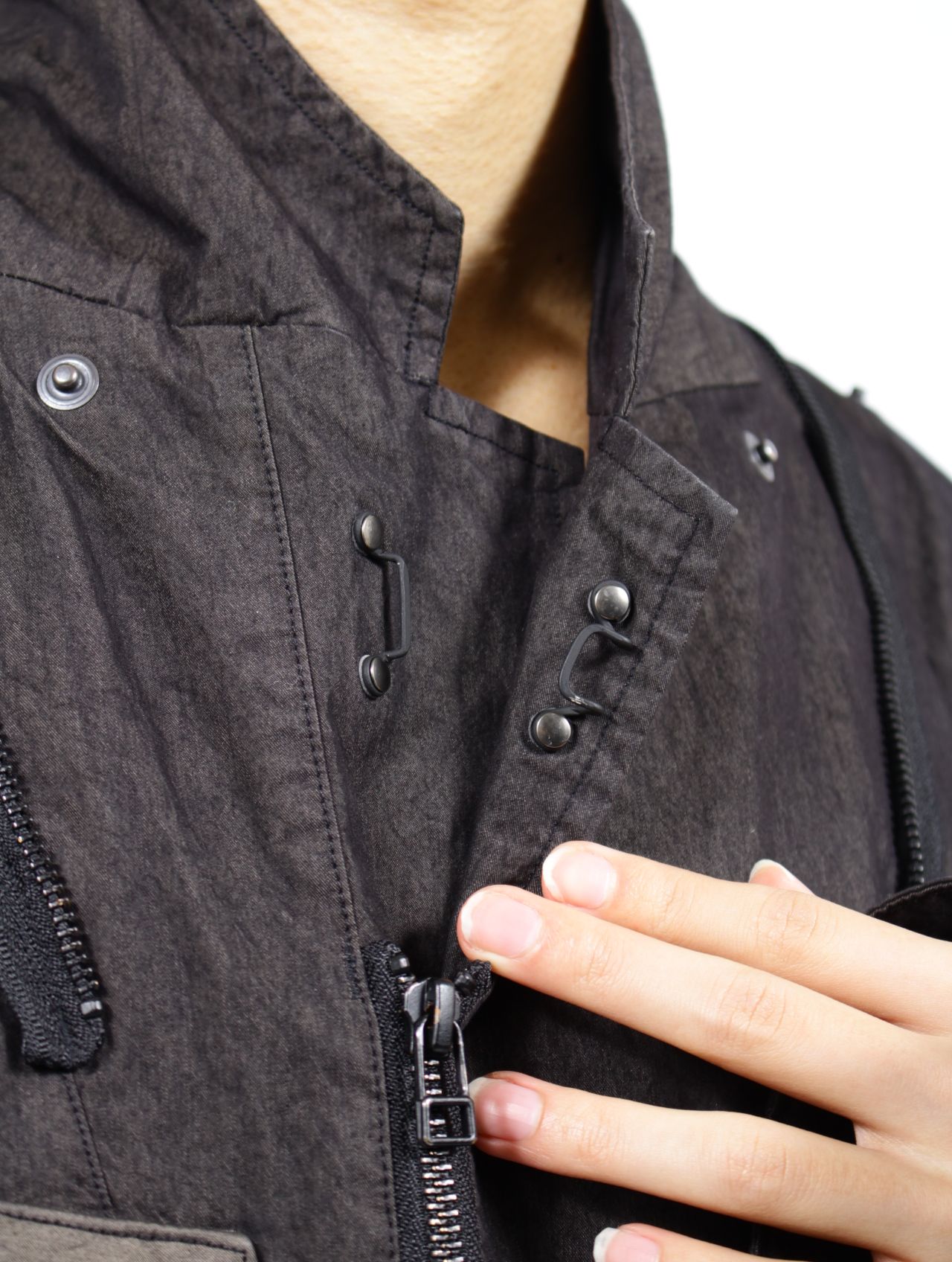 ジャケット・アウター sublations GARMENT DYED ADJUSTABLE MA-1 GARMENT DYED ADJUSTABLE MA-1 .13【ASH BLACK】 – SUBLATIONS