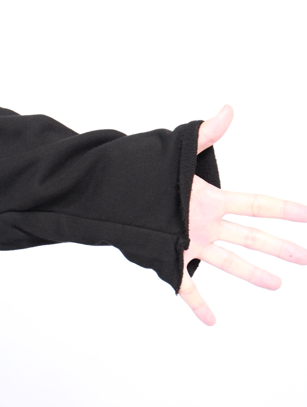 【25AW】ピーター フーディー グラフィック パーカー / PETER HOODIE / ブラック × パール