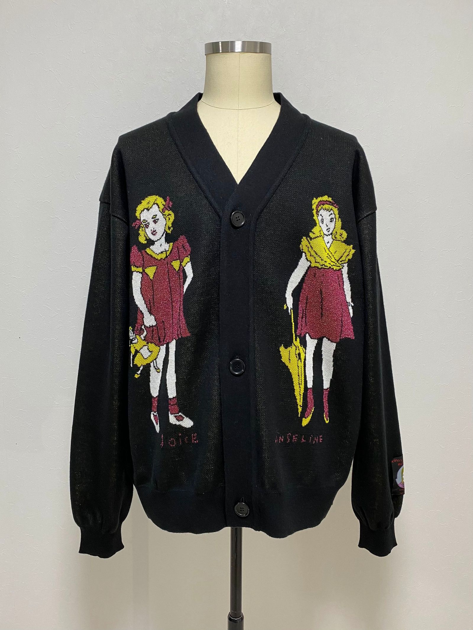 約65cmKIDILL 22AW Henry Darger ニットカーディガン