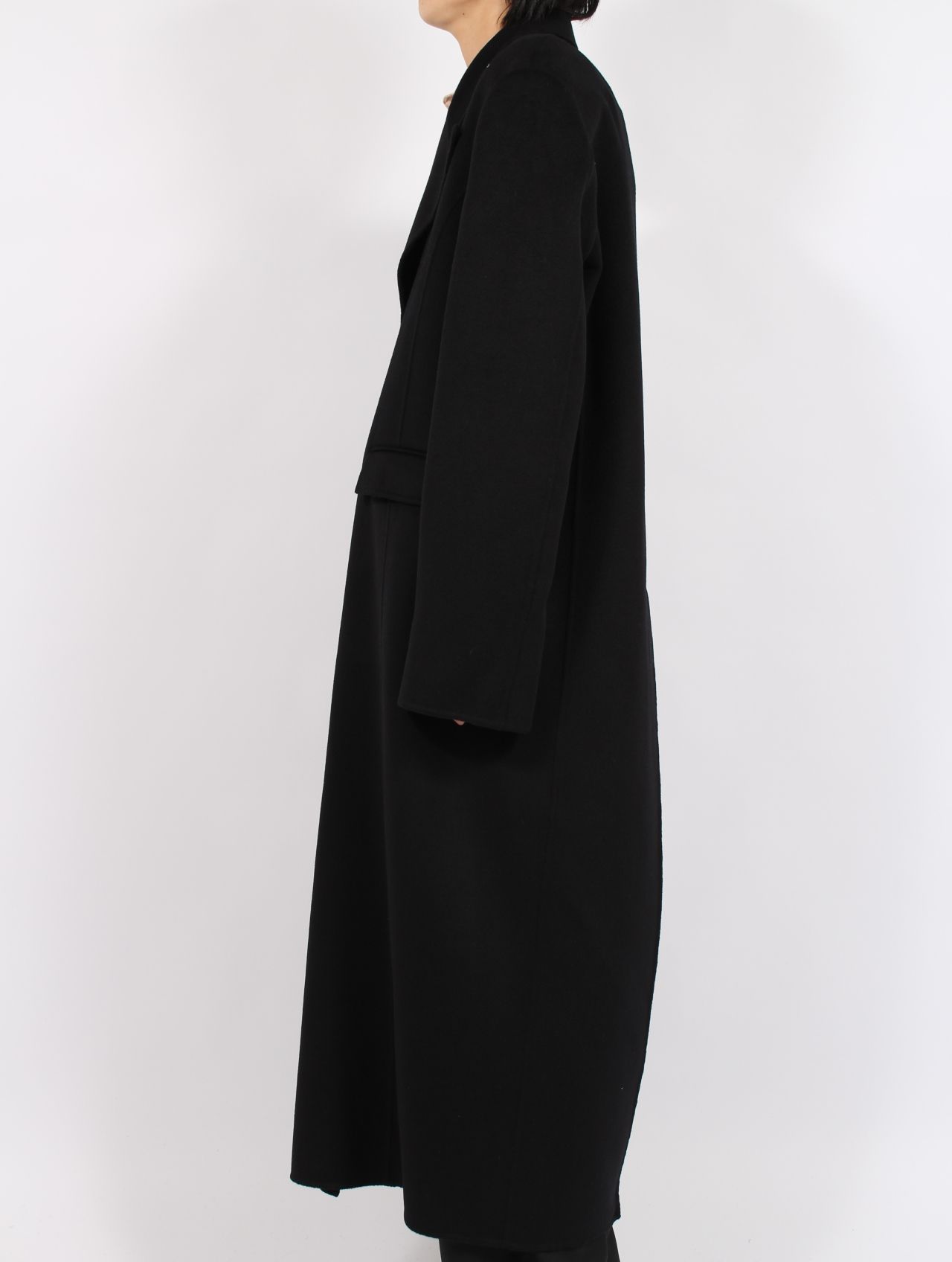 【25AW】 テツ コート / TETSU COAT / シュンガイト(ブラック)